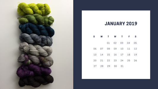 Free Downloadable January 2019 Calendar