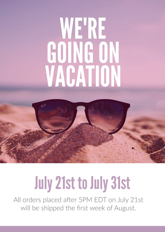 We are going on Vacation!