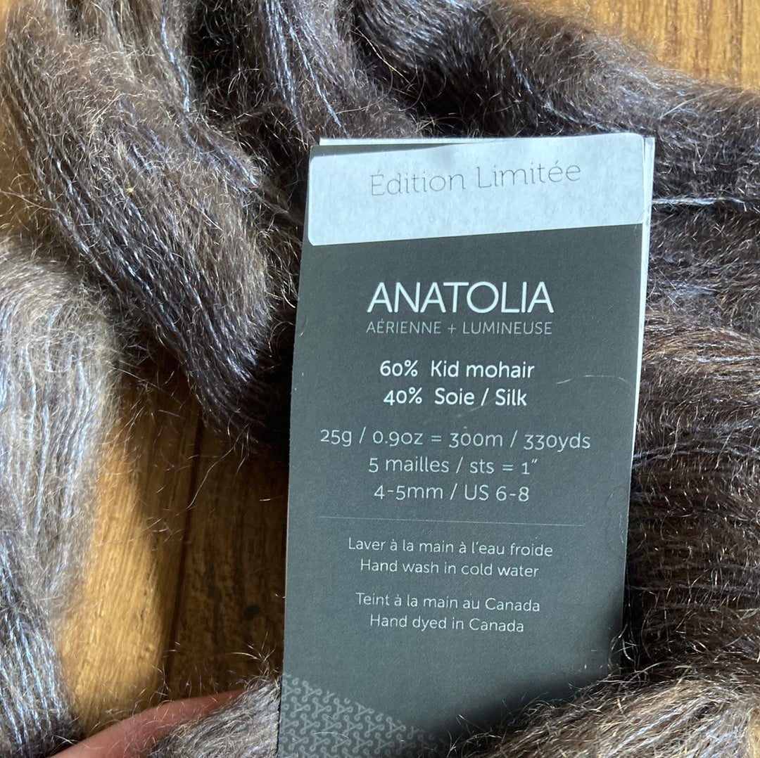 Julie Asselin Anatolia - limited edition grey - Red Sock Blue Sock Yarn Co