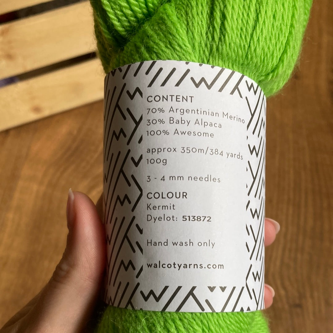 Opus - Kermit - Red Sock Blue Sock Yarn Co