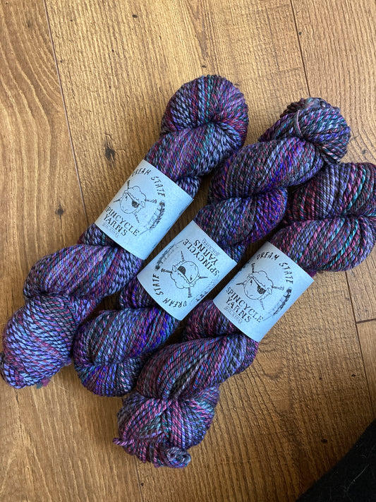 Spincycle Yarns - Dream State - Absolute Zero - Red Sock Blue Sock Yarn Co