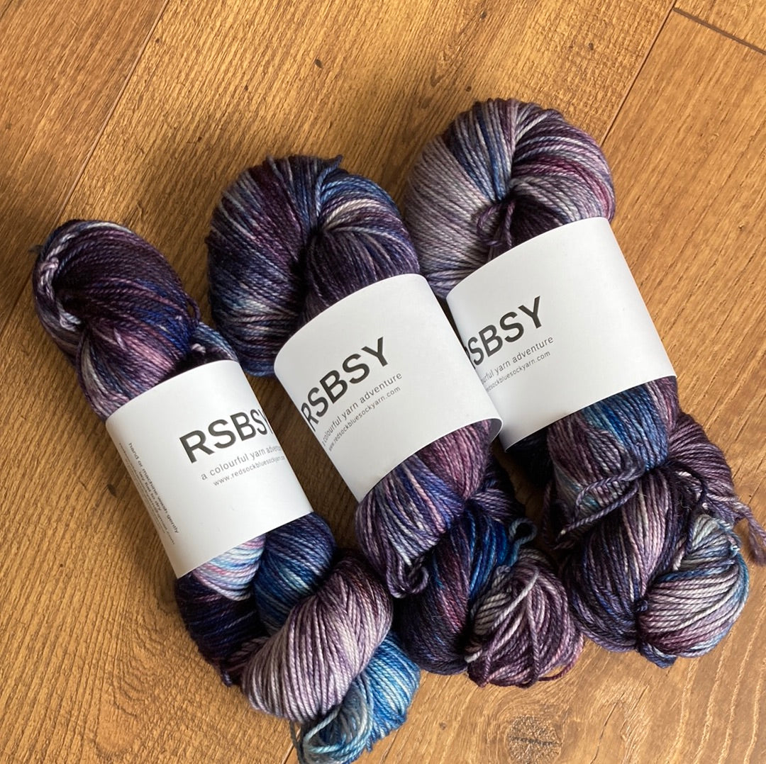 YICC Extra Skeins - Red Sock Blue Sock Yarn Co